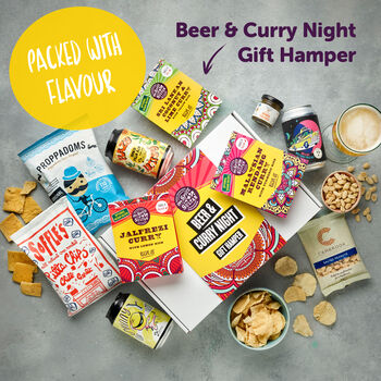 Craft Beer And Curry Night Gift Hamper, 8 of 8