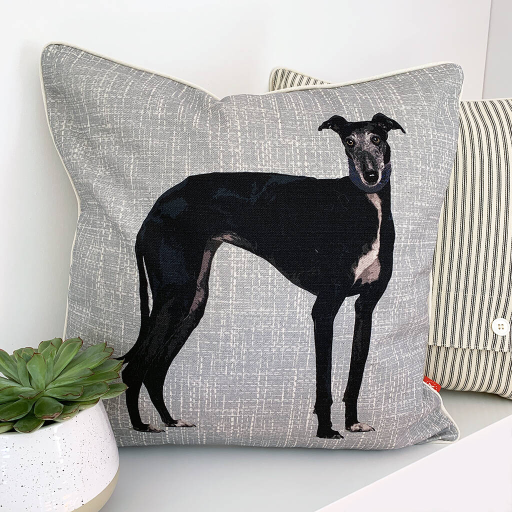 greyhound cushion