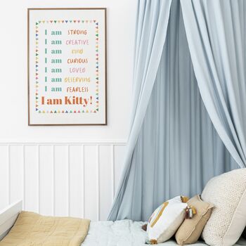Personalised Affirmations Art Print, 9 of 12