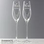 Personalised Hand Cut Mr And Mrs Pair Of Flutes, thumbnail 3 of 5