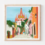 San Miguel De Allende In Mexico Art Print, thumbnail 1 of 3