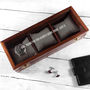 Personalised Luxury Wooden Watch Box, thumbnail 1 of 4