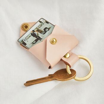 Personalised Pop Up Leather Photo Keyring, 2 of 9