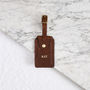 Personalised Luxe Leather Luggage Tag, thumbnail 7 of 12