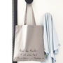 Personalised Message/Note Organic Tote Bag, thumbnail 3 of 4