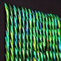 Jewel Beetle Elytra Lucia Metamorphosis Mosaic Natural Art Frame, thumbnail 2 of 2