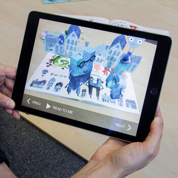 Augmented Reality Personalised Alphabet Book, 3 of 8