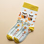 Personalised Wise Owl Socks In A Box, thumbnail 6 of 7