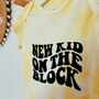 Tie Dye New Kid On The Block Bodysuit | New Baby Gift, thumbnail 2 of 4