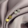 Star Earring Gold/Silver, thumbnail 1 of 6