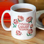 Frazzled English Woman Mug, thumbnail 1 of 3