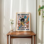 'Be Groovy Or Leave Man' 80s Home Decor Print, thumbnail 4 of 8