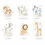 Personalised Safari Animals Design Baby Photo Album, thumbnail 7 of 11