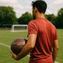 Personalised Vintage Dark Brown Leather Football, thumbnail 5 of 10