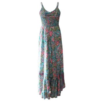 'Harmony' Floral Strappy Dress, 9 of 10