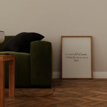 Valentines Couple Bedroom Print, 2 of 5