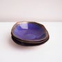 Handmade Mini Purple And Gold Ceramic Jewellery Dish, thumbnail 6 of 7
