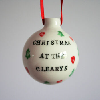 Personalised Christmas Bauble, 4 of 8