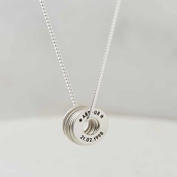Personalised Sterling Silver Story Necklace, 4 of 7