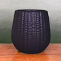 Black Ceramic Planter Plant Pot, thumbnail 2 of 2