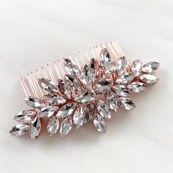 Rose Gold Hair Comb, 4 of 5