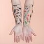 Wildflower Temporary Tattoo Pack, thumbnail 1 of 9