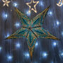 Teal Christmas Star Lantern, thumbnail 1 of 4