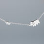 Sterling Silver Elephant Mother And Child Necklace, thumbnail 3 of 5