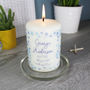 Patterned Christening Candle For Boys And Girls, thumbnail 2 of 9