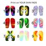 Personalised Shin Pads Kids Football Soccer Gift One, thumbnail 2 of 5