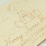 Personalised Engraved Christening Puppy Guest Book, thumbnail 3 of 5