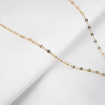 Aero Gold Plated Necklace, 3 of 3
