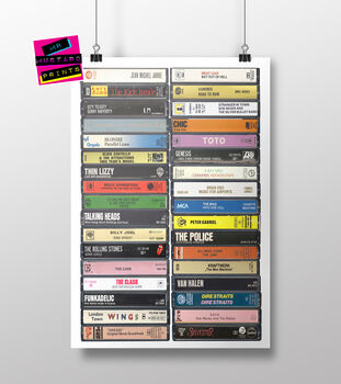 48th Birthday Personalised Print Music From 1978, 8 of 9