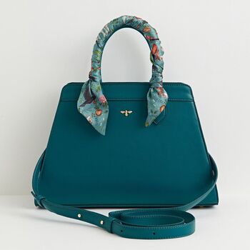 Into The Woods Teal Tote, 5 of 5