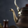 Handmade Hammered Copper Teapot For Stovetop, Solid Copper Kettle Tin Lined Inside, thumbnail 8 of 8