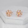 Vintage Style Opal Lace Stud Earrings, thumbnail 6 of 12