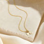 Petite 9ct Gold Heart And Initial Necklace, thumbnail 1 of 5