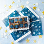 Christmas 'Snowflakes' Vegan Luxury Brownies, thumbnail 3 of 4