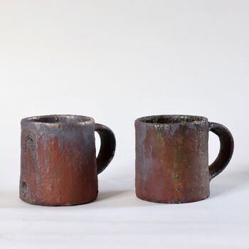 Pair Of Japanese Sabi Glaze Mug, 2 of 7