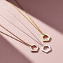 Personalised Mini Geometric Necklace, thumbnail 5 of 11