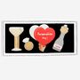 Personalised Hand Iced Engagement Letterbox Biscuits, thumbnail 1 of 7