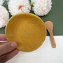 Mustard Lace Salt Dish, thumbnail 5 of 5
