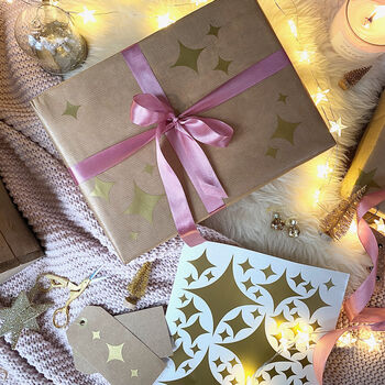 Twinkle Star Christmas Gift Stickers, 2 of 7
