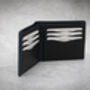 Men's Black Leather Wallet Bifold Rfid Safe, thumbnail 6 of 10