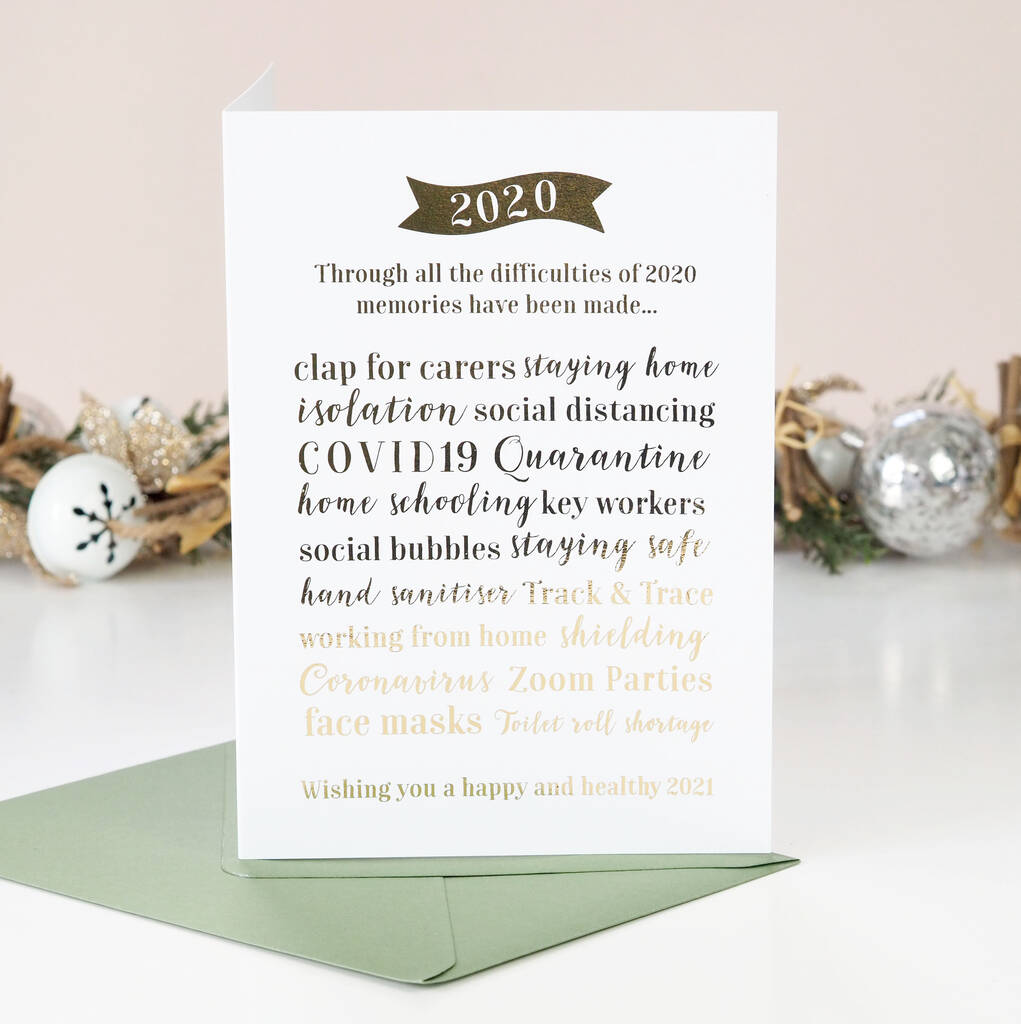 Image of 2020 Commemorative New Year Card