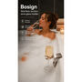 Stainless Steel Suction Wine Glass Holder For The Bath, thumbnail 3 of 3