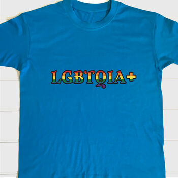 Personalised Adults Lgbtqia+ T Shirt, 3 of 7