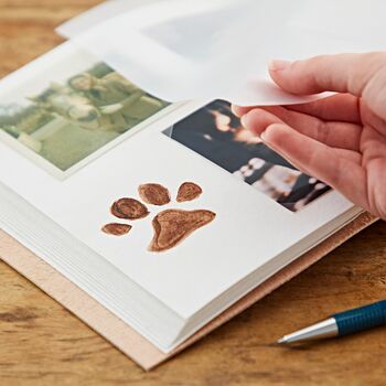 Personalised Wedding Distressed Leather Photo Album, 5 of 12