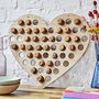 Personalised Heart Shaped Champagne Cork Collector Gift, thumbnail 1 of 4