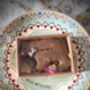 Hand Iced Personalised Brown Bear Biscuit Gift, thumbnail 5 of 6